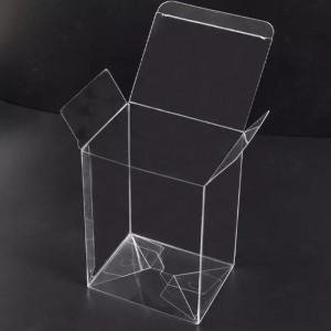 Transparent pet folding protective box