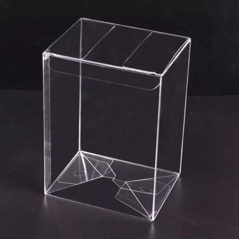 Transparent pet folding protective box