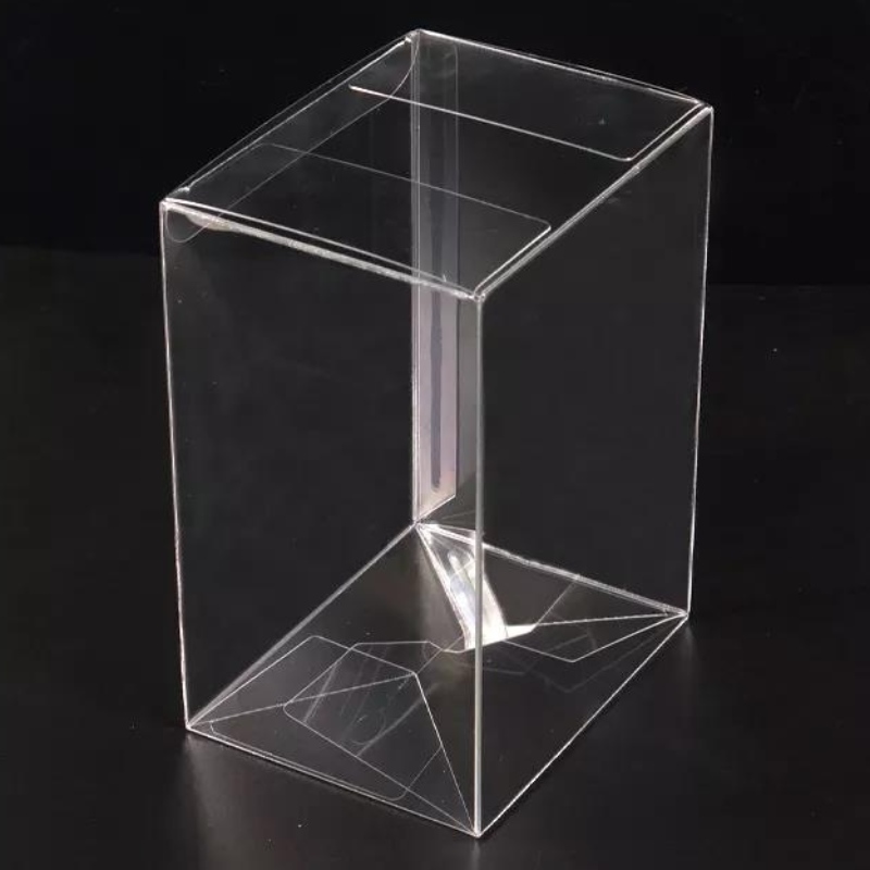 Transparent pet folding protective box